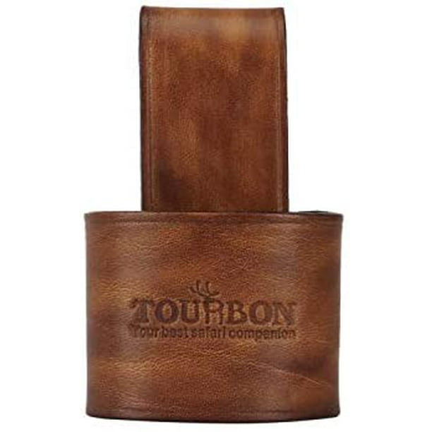 TOURBON Leather Axe Holder Hanging Protect Cover Waist Tool Holster-Four colors